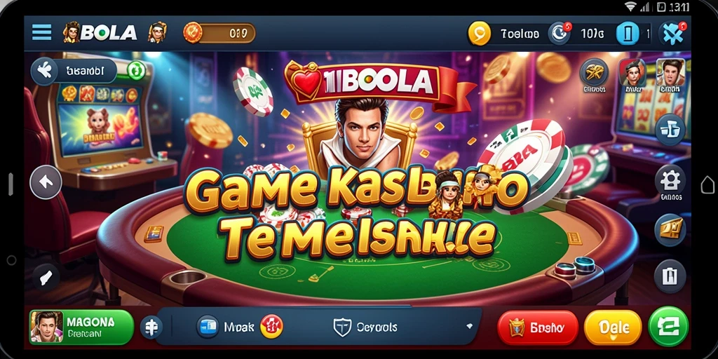 Tampilan gameplay menarik dari 11BOLA yang menyajikan keseruan Kasino.