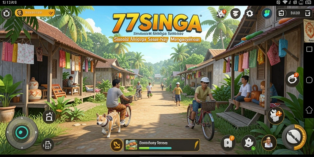Gameplay <strong>77SINGA</strong> yang menarik dalam simulasi kehidupan sehari-hari.