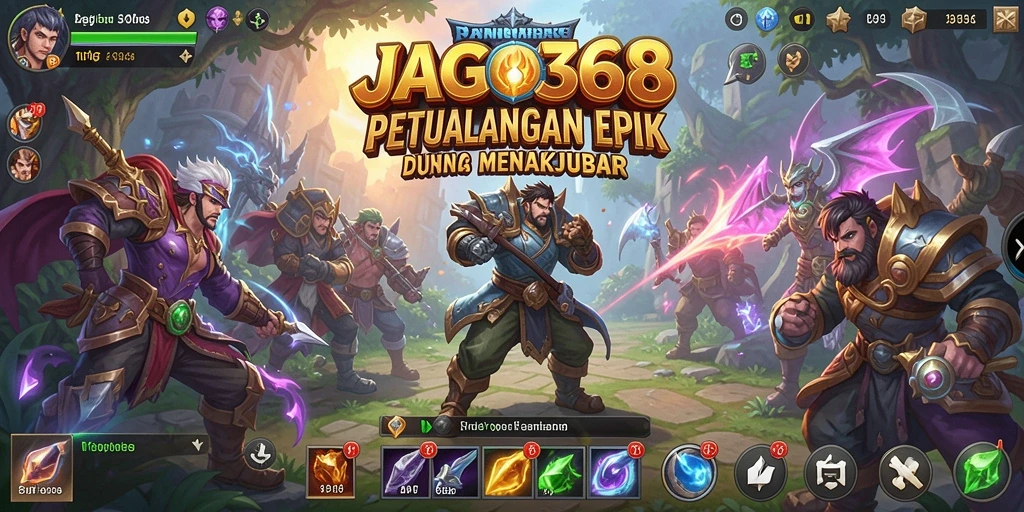 Gameplay JAGO368 yang seru dan imersif dalam petualangan RPG.