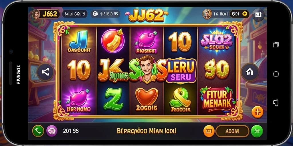 Tampilan gameplay slot JJ62 dengan fitur yang memukau.
