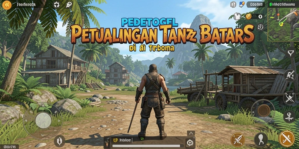 Tampilan gameplay seru dalam dunia terbuka PEDETOGEL.