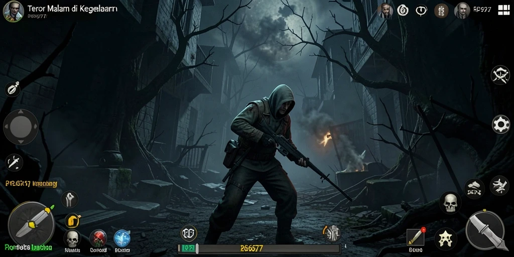 Gameplay menyeramkan dengan suasana mencekam di setiap sudut.