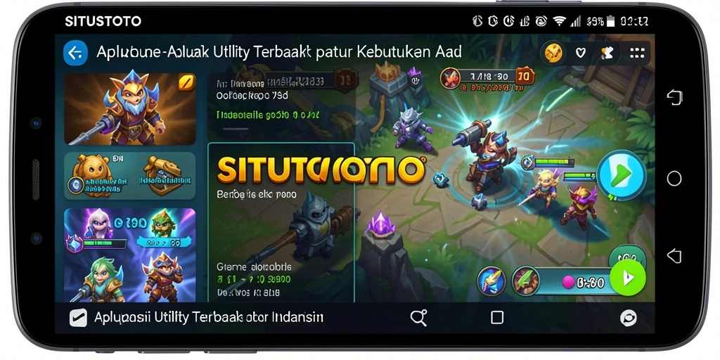 Tampilan antarmuka SITUSTOTO yang bersih dan intuitif.
