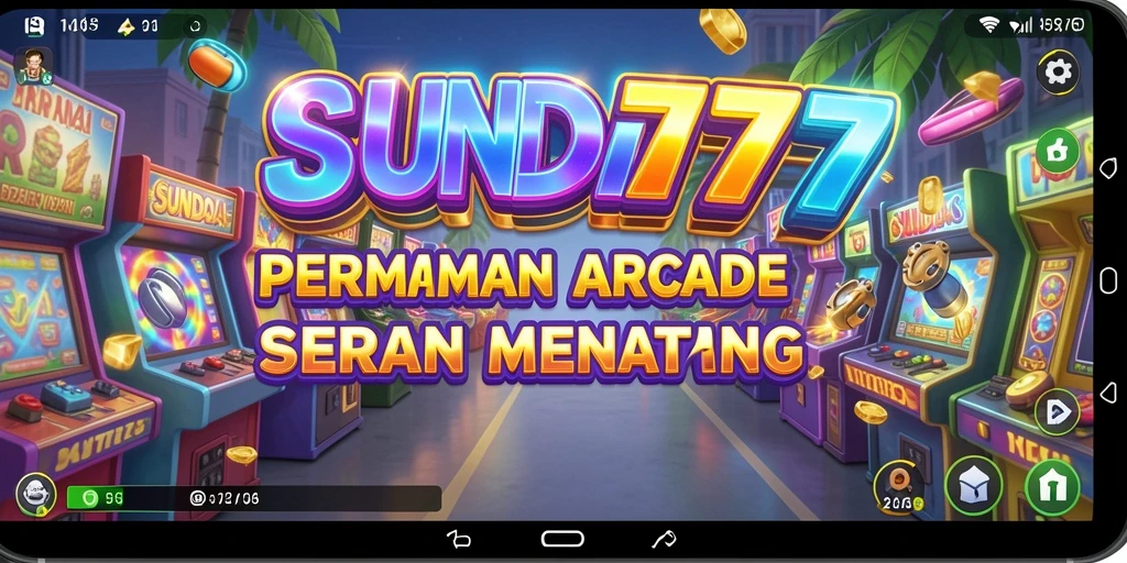 Tampilan gameplay SUNDA777 yang penuh warna dan seru.