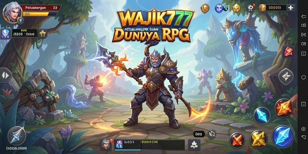 Menampilkan aksi seru dan grafis memukau dalam gameplay RPG.