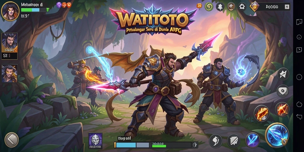 Tampilan gameplay seru di dunia <strong>WATITOTO</strong>.
